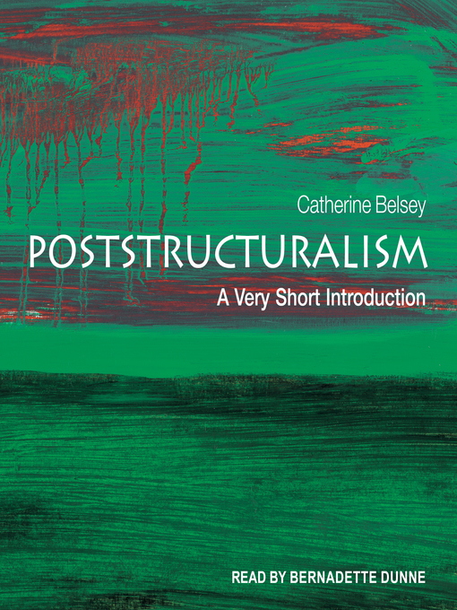 Title details for Poststructuralism by Catherine Belsey - Wait list